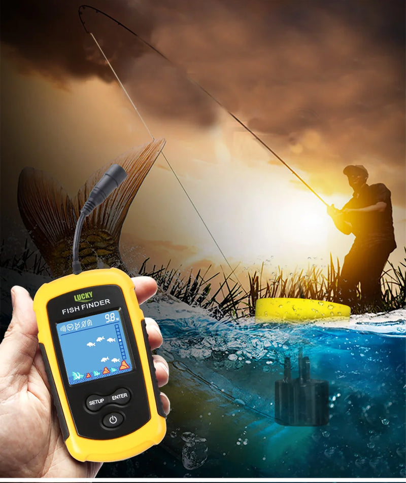 Sonar portatil para pescaria