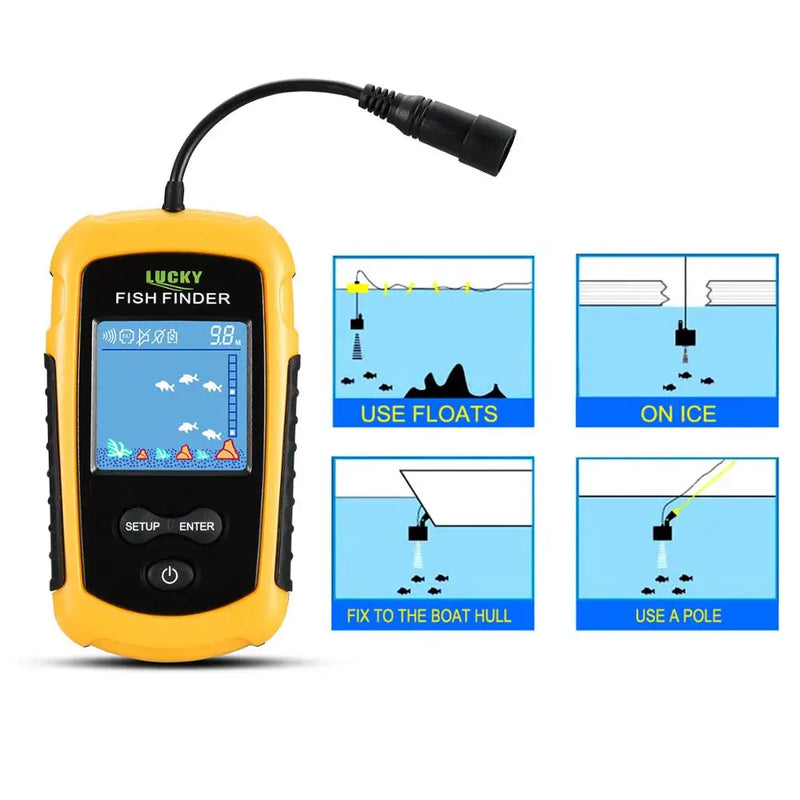 Sonar portatil para pescaria