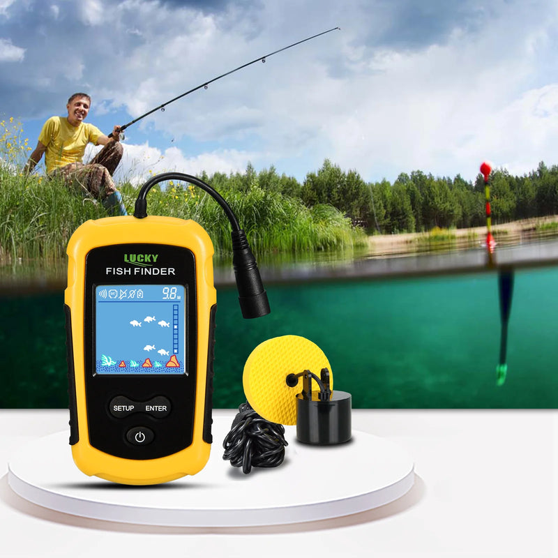 Sonar portatil para pescaria